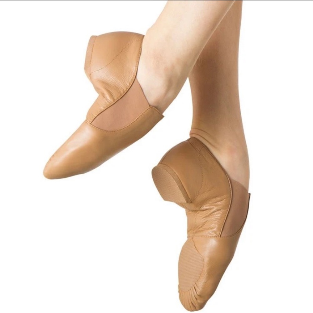 Bloch Elastaboot Womens Jazz Shoe Slipper Boot